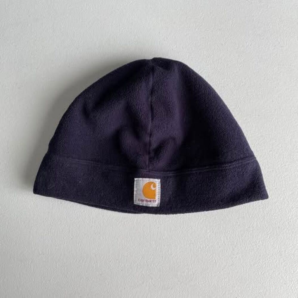 Carhartt Fleece Hat Navy One Size